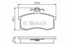 BOSCH 0 986 495 214 Brake Pad Set, disc brake